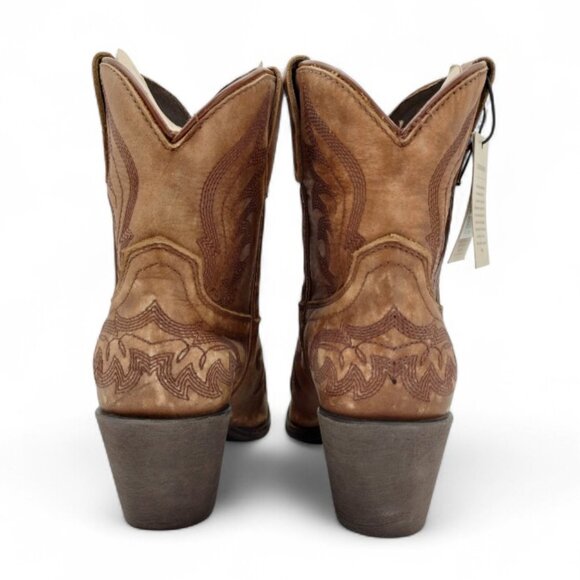 Ariat Chandler Women's Size 9C W Naturally Distressed Brown Leather Western Boot - Picture 9 of 16